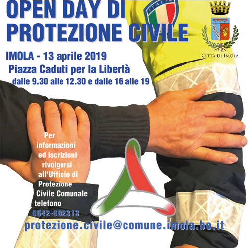 Open day Protezione civile 13.04.2019